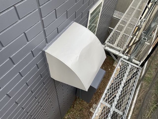 春日部　換気扇　塗装